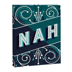 Nah - Teal Palette Canvas Print Gallery Image 8