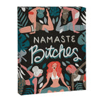 Namaste, Bitches - Charcoal Palette Canvas Print Gallery Image 8