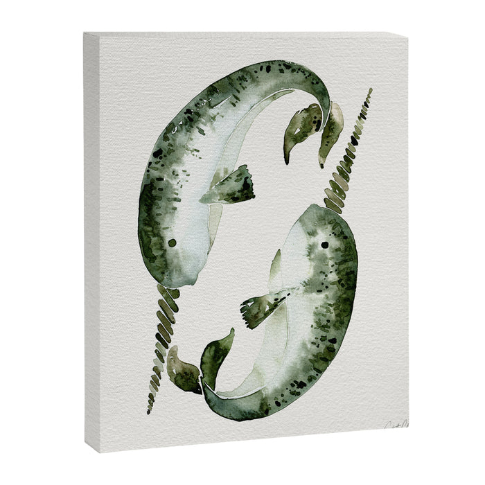Narwhals Canvas Print Gallery Image 1