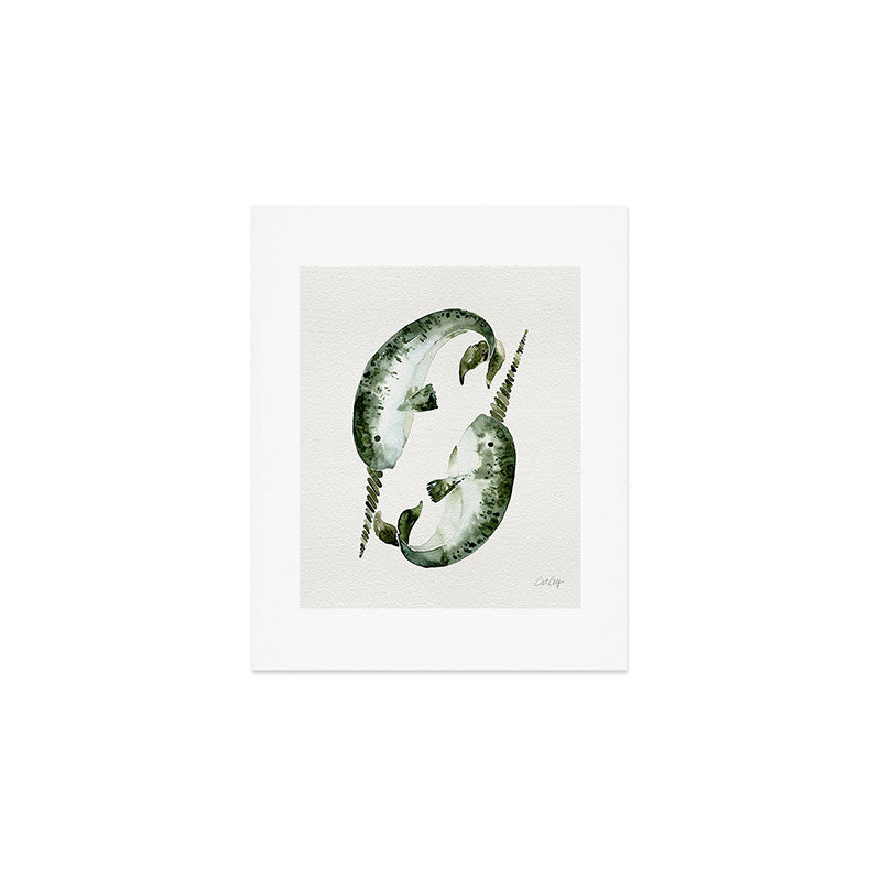 Narwhals Art Print Gallery Image 1