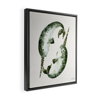 Narwhals Framed Canvas Print Gallery Image 2