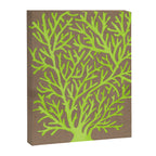 Neon Coral Canvas Print Gallery Image 6