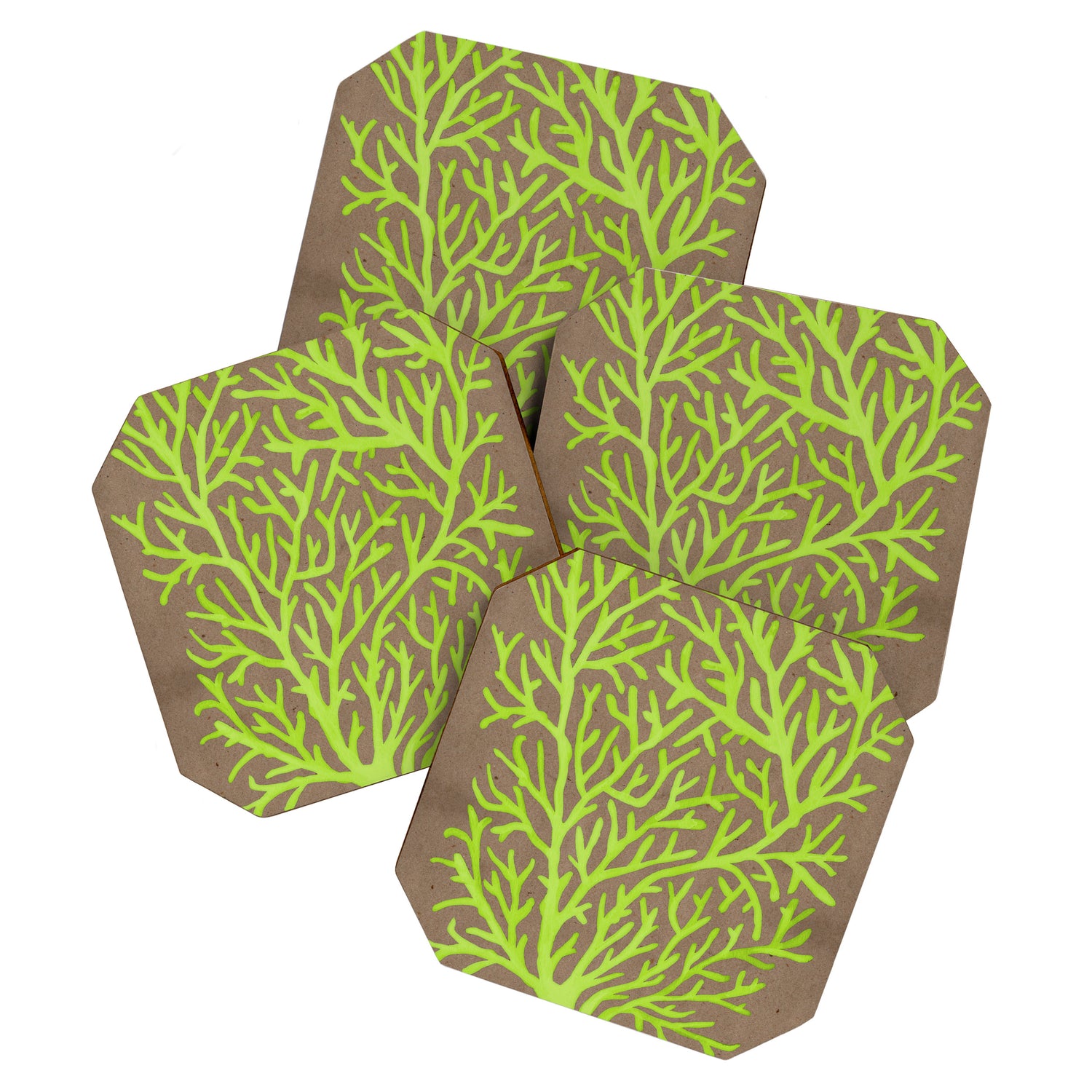Neon Coral Coaster Gallery Image 1