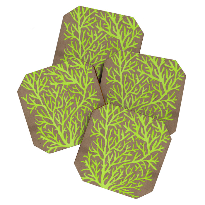 Neon Coral Coaster Gallery Image 1