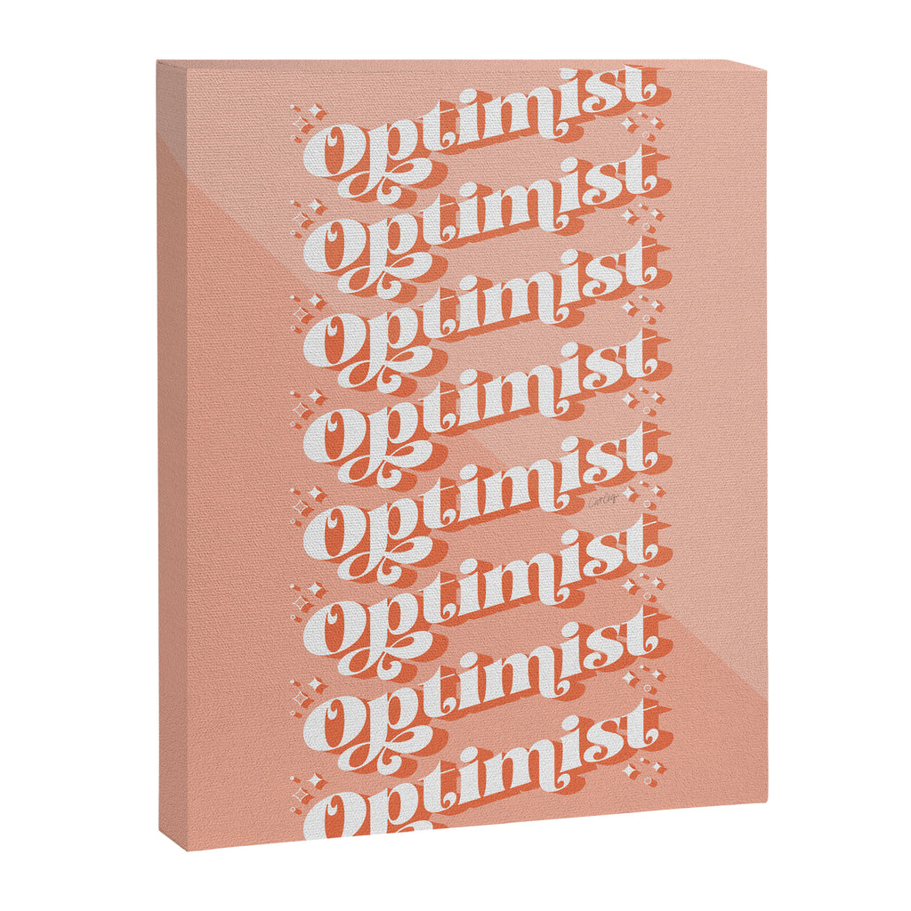 Optimist - Blush Canvas Print Gallery Image 8