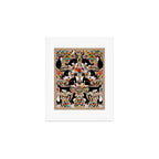 Otomi Cats - Rainbow & Tan Art Print Gallery Image 1