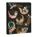Otter Collection - Charcoal Canvas Print Gallery Image 8