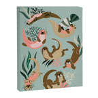 Otter Collection - Mint Palette Canvas Print Gallery Image 6