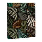 Palm Pattern â Khaki Green Canvas Print Gallery Image 8