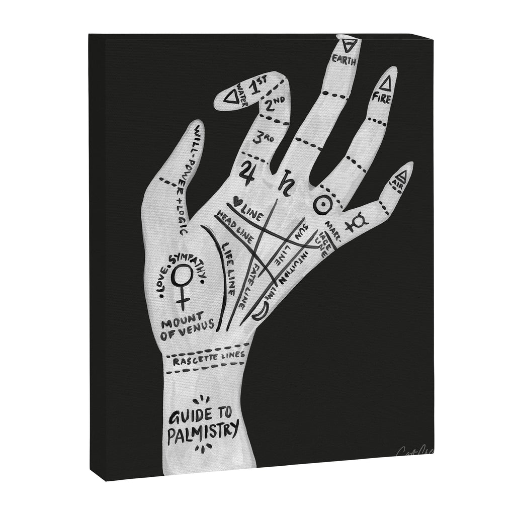 Palm Reading Canvas Print Gallery Image 6