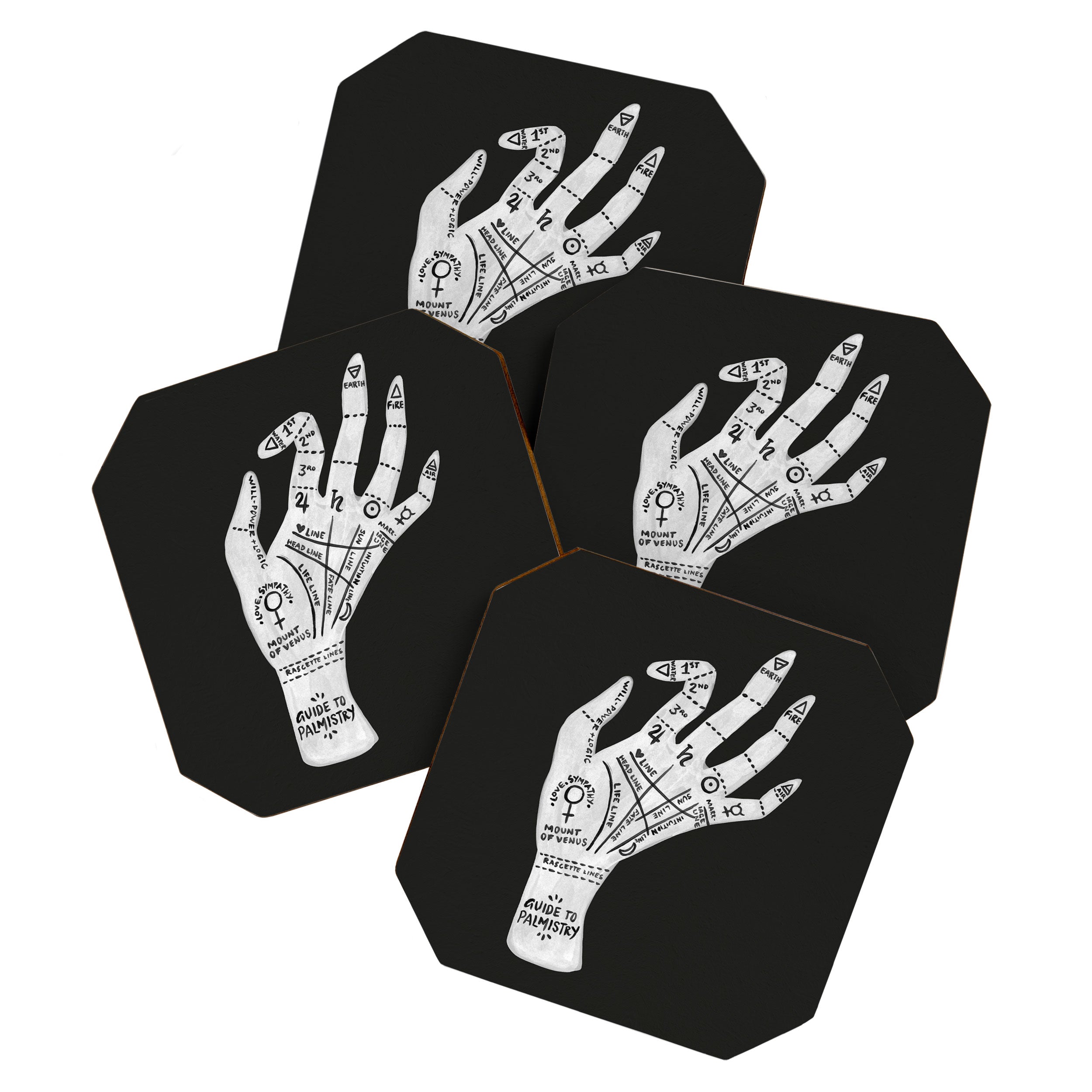 Palm Reading Coaster Gallery Image 1
