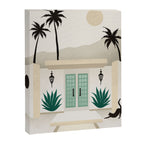 Palm Springs Home - Mint & Cream Canvas Print Gallery Image 8