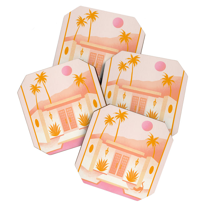 Palm Springs Home â Tangerine Coaster Gallery Image 1