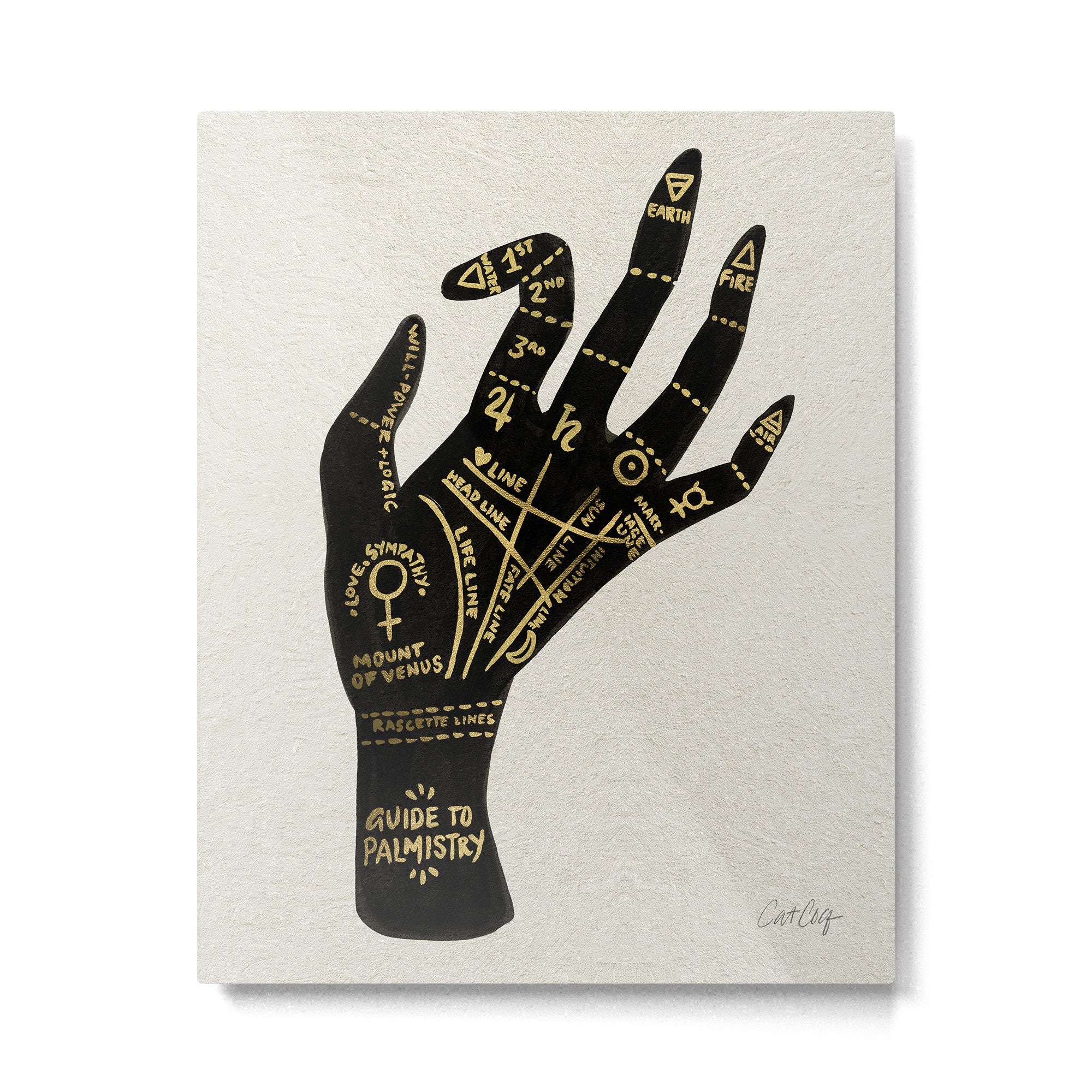 Palmistry Metal Print Gallery Image 6