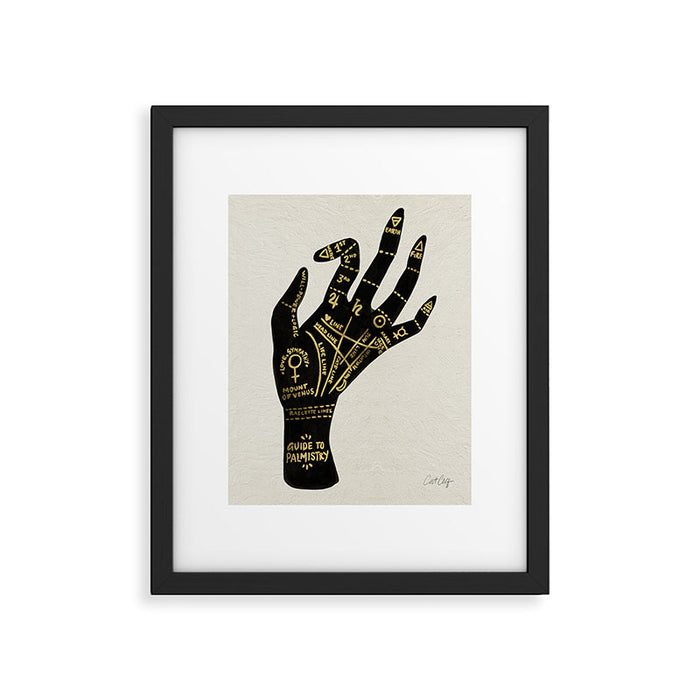 Palmistry Framed Art Print Gallery Image 1