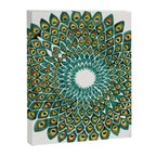 Peacock Mandala Canvas Print Gallery Image 8