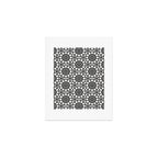 Persian Mosaic - Black Palette Art Print Gallery Image 1