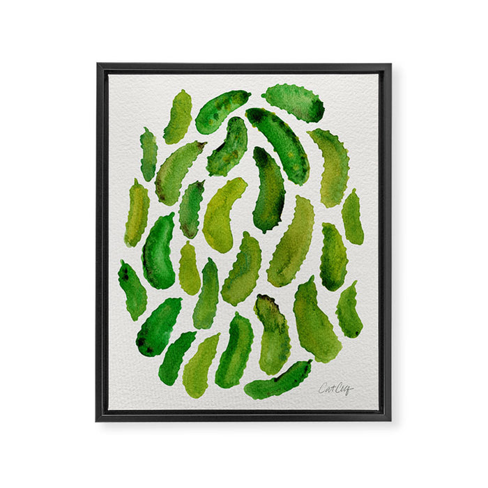 Pickles Framed Canvas Print Gallery Image 1