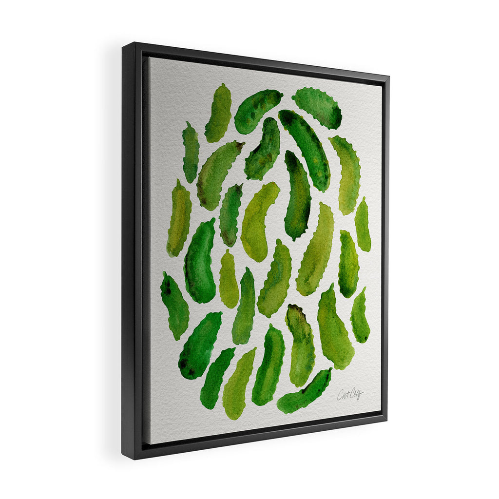 Pickles Framed Canvas Print Gallery Image 2