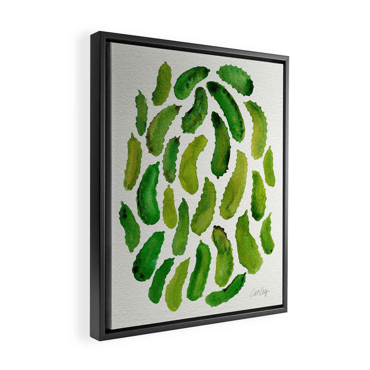 Pickles Framed Canvas Print Gallery Image 2