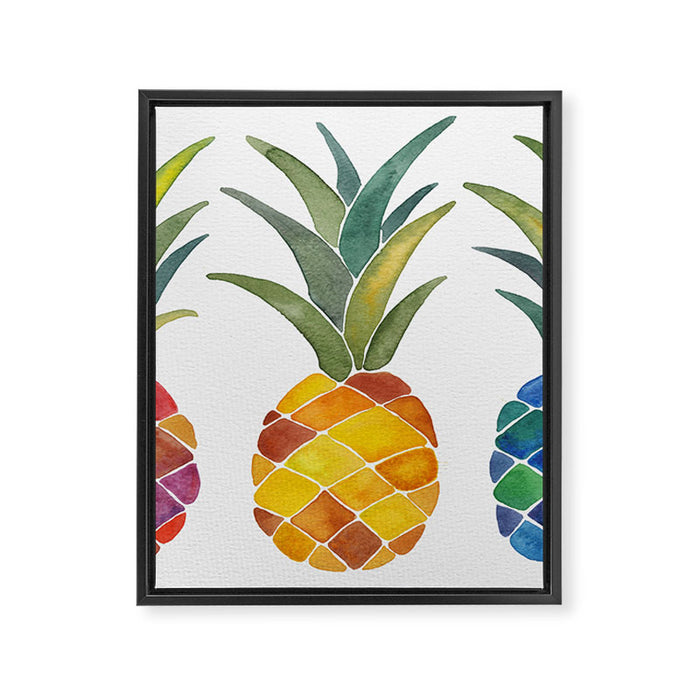 Pineapples Framed Canvas Print Gallery Image 1
