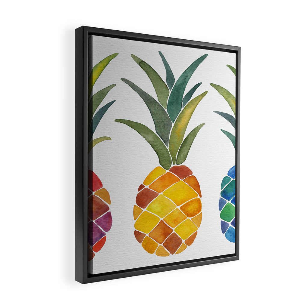 Pineapples Framed Canvas Print Gallery Image 2
