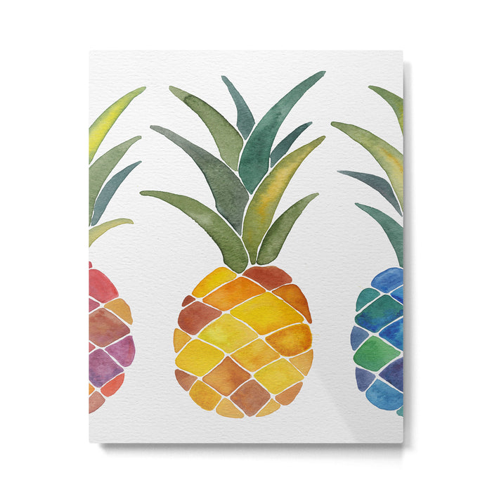 Pineapples Metal Print Gallery Image 1