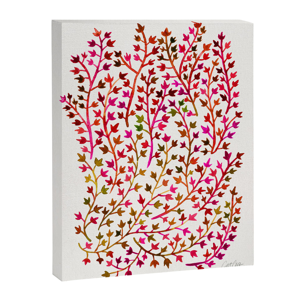 Pink Ivy Canvas Print Gallery Image 8