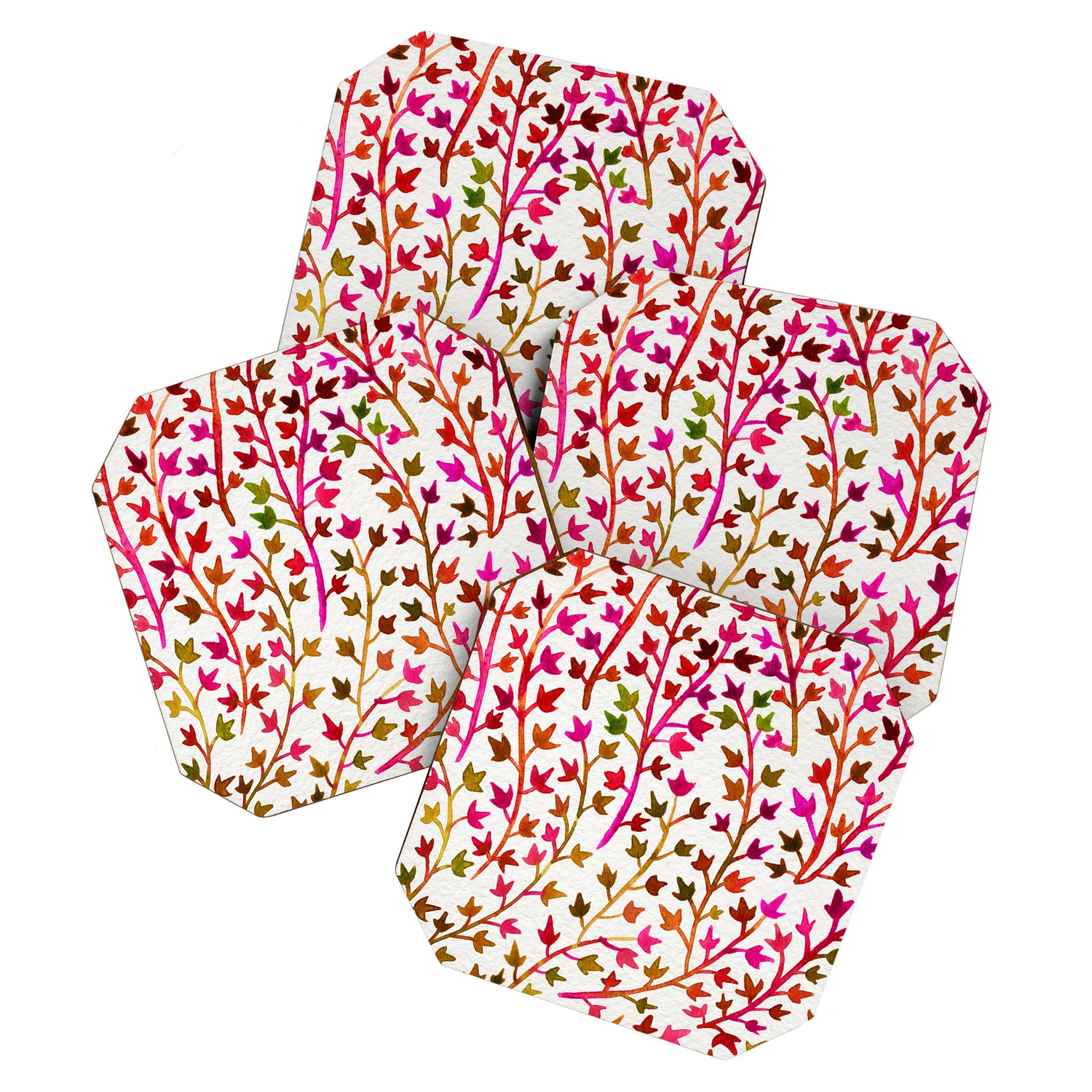 Pink Ivy Coaster Gallery Image 1
