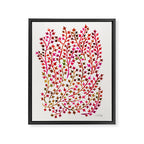 Pink Ivy Framed Canvas Print Gallery Image 8