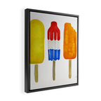 Popsicle Collection Framed Canvas Print Gallery Image 2