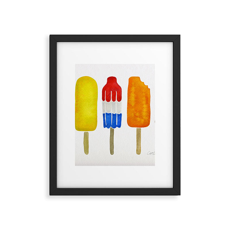 Popsicle Collection Framed Art Print Gallery Image 6