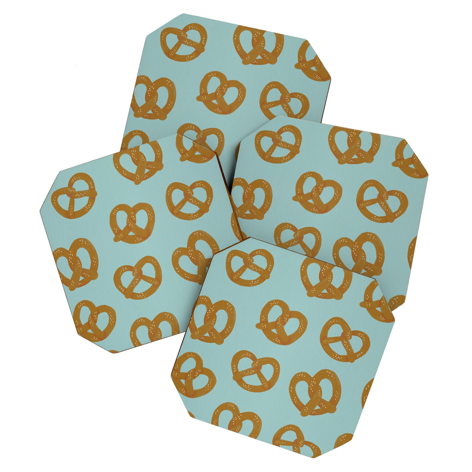 Pretzel Pattern - Mint Coaster Gallery Image 1