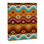 Psychedelic Eye Melt - 60s Palette Canvas Print Gallery Image 8