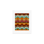 Psychedelic Eye Melt - 60s Palette Art Print Gallery Image 1