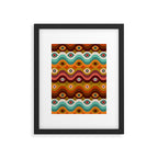 Psychedelic Eye Melt - 60s Palette Framed Art Print Gallery Image 6