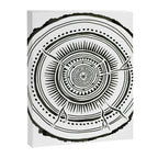 Quaking Aspen - Black Tree Rings Canvas Print Gallery Image 8