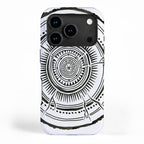 Quaking Aspen - Black Tree Rings iPhone Case Gallery Image 1