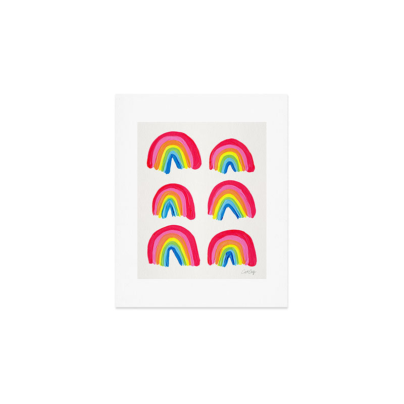 Rainbow Collection â Classic Palette Art Print Gallery Image 1
