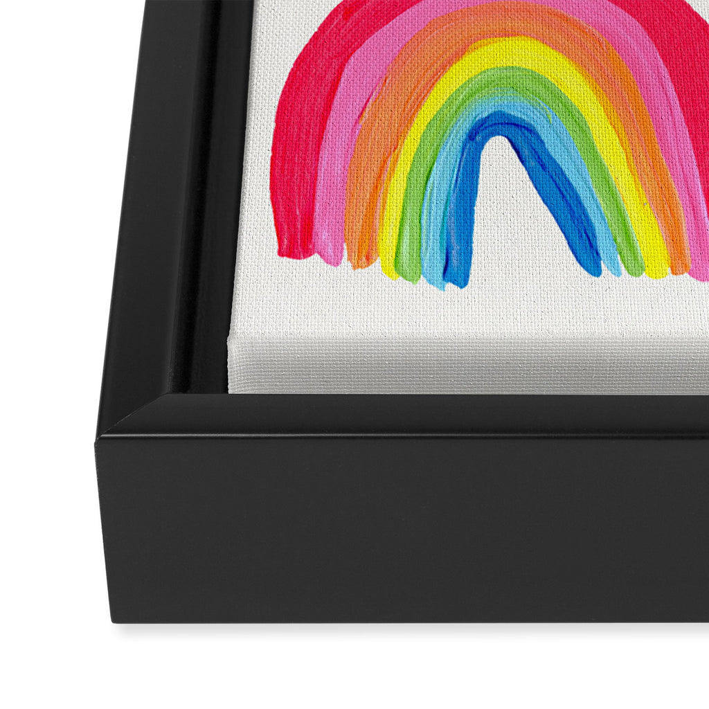 Rainbow Collection â Classic Palette Framed Canvas Print Gallery Image 3