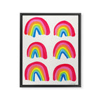 Rainbow Collection â Classic Palette Framed Canvas Print Gallery Image 6