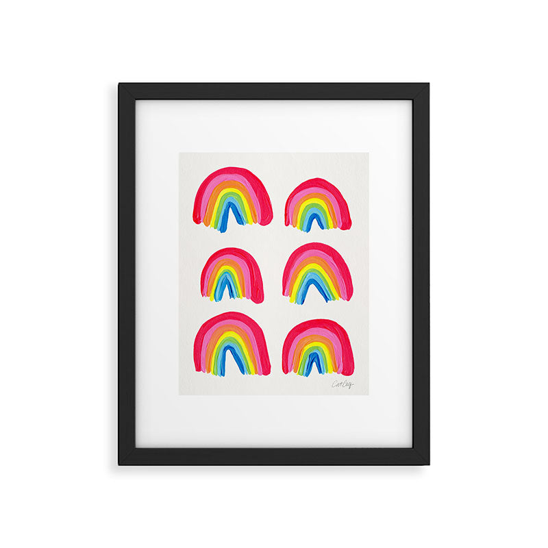 Rainbow Collection â Classic Palette Framed Art Print Gallery Image 5