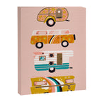 Retro Road Trip - Pink Palette Canvas Print Gallery Image 8