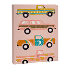 Retro Roads - Pink Palette Canvas Print Gallery Image 8