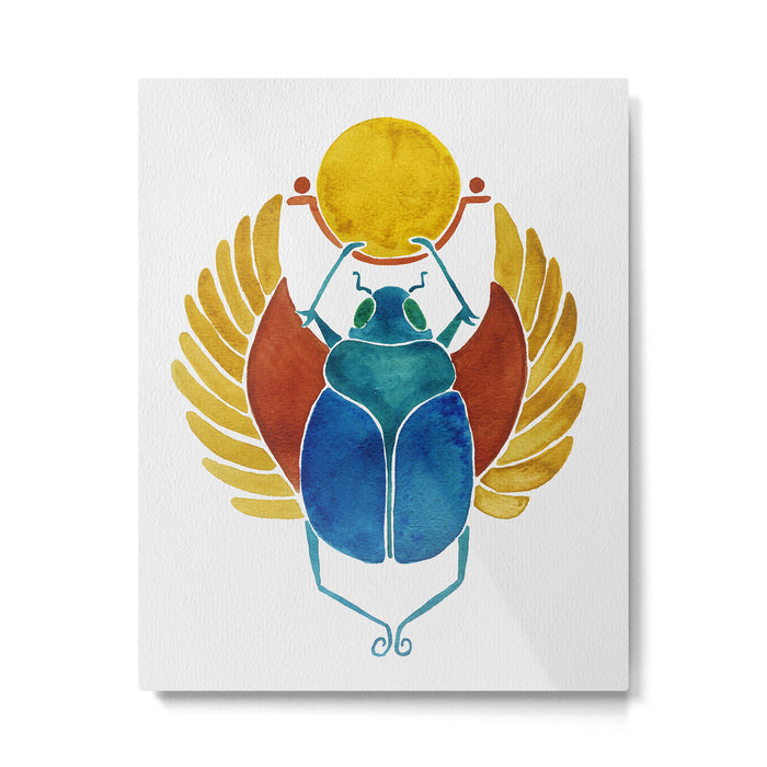 Scarab Metal Print Gallery Image 1