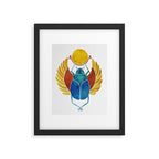 Scarab Framed Art Print Gallery Image 6