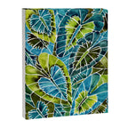 Schismatoglottis Calyptrata - Teal Palette Canvas Print Gallery Image 6