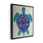 Sea Turtle Framed Canvas Print Gallery Image 2