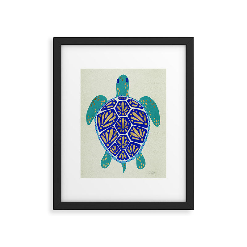 Sea Turtle Framed Art Print Gallery Image 4