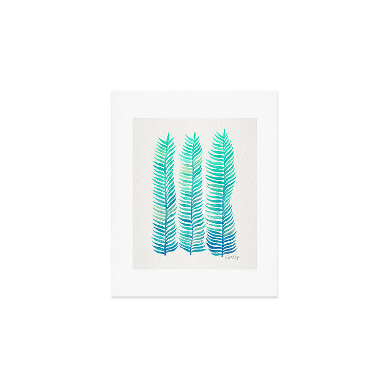 Seafoam Seaweed Art Print Gallery Image 1